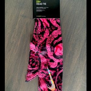 Nike dri fit tie head band
